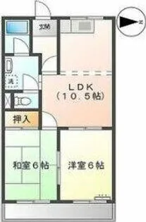 ニューハイムI【3階】の間取り