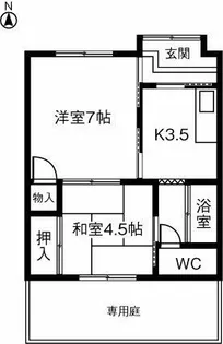 愛知県小牧市小木3丁目【一戸建】の間取り