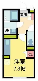 メルベーユ【103号室】の間取り