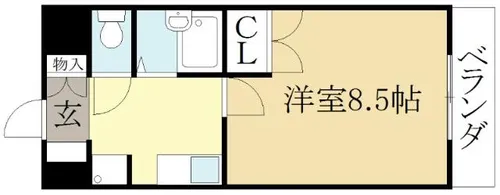 グレイス春日森【2階】の間取り