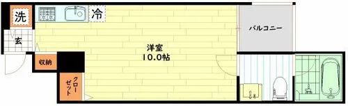 サウス・サン【5階】の間取り