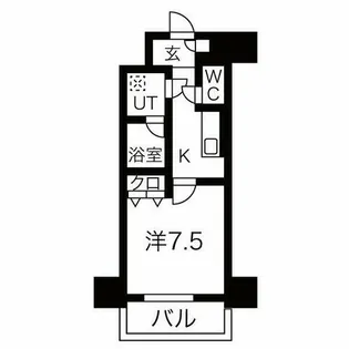 LAPIS TWOLES【12階】の間取り
