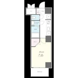 axis nagoya sw【8階】の間取り