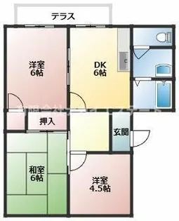 ビスタ藤田【206号室】の間取り