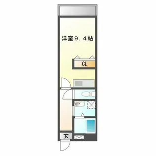 CURRENT KITAGAWA【3階】の間取り