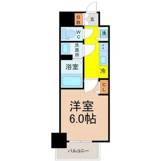エステート金山【9階】の間取り
