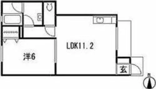 Ami【1階】の間取り