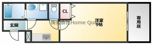 エスティームⅠ番館【1階】の間取り