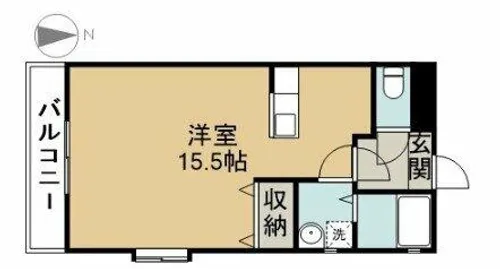 ベラカーサ2【301号室】の間取り