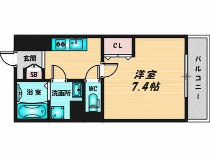 EXハイツMITO A棟【3階】の間取り