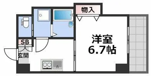 桜(サクラ)【7階】の間取り