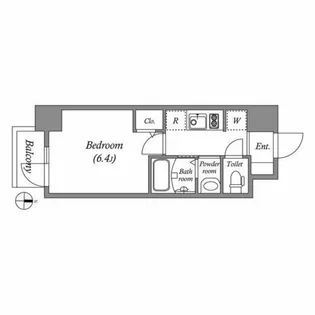 ジオエント福島野田【9階】の間取り