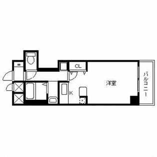ブランメゾン堀川【4階】の間取り