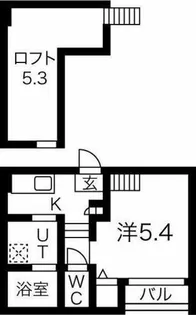 アーク ルミエール【2階】の間取り