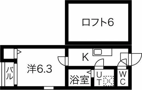 グラッセ【2階】の間取り