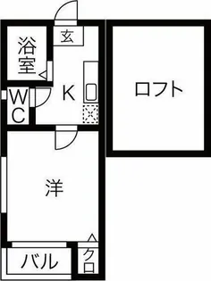 Woodstock【1階】の間取り