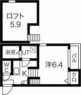 アインス グリュック【2階】の間取り
