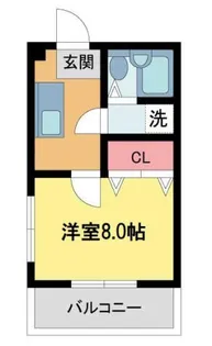 宝塚マナーハウス【3階】の間取り