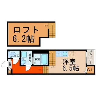 FLOURISH CLUB【1階】の間取り