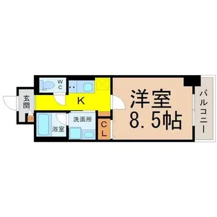 The First One金山【2階】の間取り