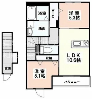 ドリカム・フォート【2階】の間取り