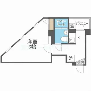ミストラル本町ウエスト【3階】の間取り
