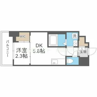 セレニテ江坂グランデ【10階】の間取り