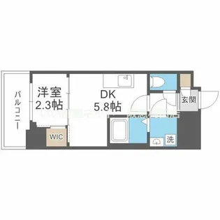 セレニテ江坂グランデ【10階】の間取り