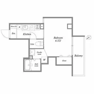 みおつくし十三【3階】の間取り