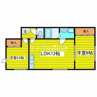 マロンビル【301号室】の間取り