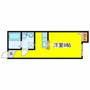 星の子ハイツ【202号室】の間取り