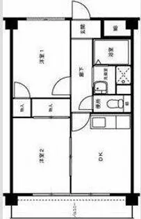 エルベくずは並木【2階】の間取り