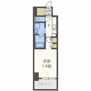 アーバネックス京橋【10階】の間取り