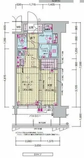 プレサンス東淀川駅前プローシェ【3階】の間取り