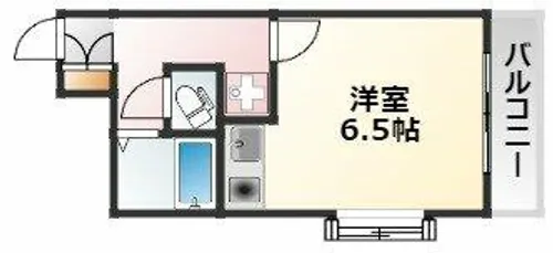 大阪府大阪市東淀川区南江口1丁目【マンション】の間取り