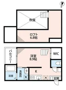 サクセスパートナー【1階】の間取り