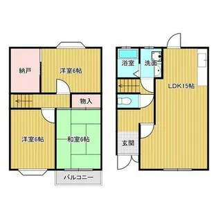 N・Sハイツ【1階】の間取り