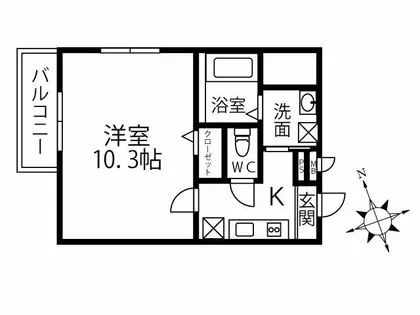 フジパレス堺東Ⅰ番館【305号室】の間取り