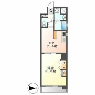 丸の内スクエア【2階】の間取り