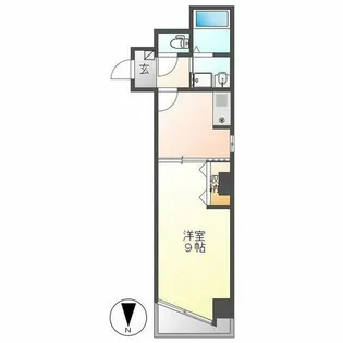 YM丸の内【603号室】の間取り