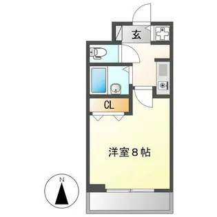 LUMINOUS TSURUMAKOEN【702号室】の間取り