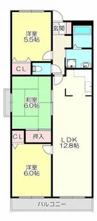 アネックス太子堂【3階】の間取り