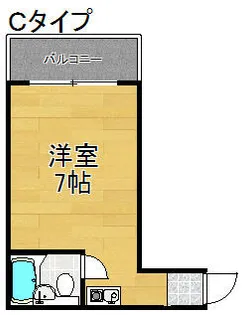 アクティー玉出【4階】の間取り