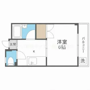 サンローズ春日【2階】の間取り