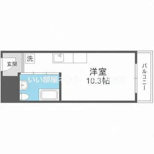 ピアスアパート【2階】の間取り