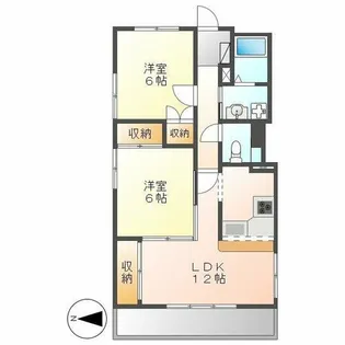ビラ三秀上前津【312号室】の間取り