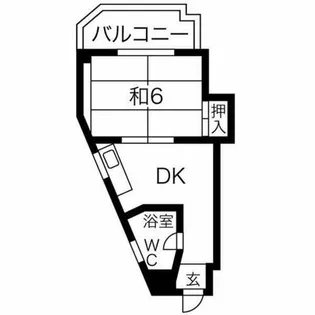 新大阪野元ビル【2階】の間取り