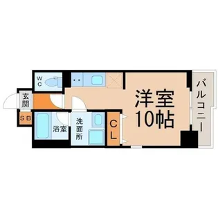 レジデンスSUN.K【5階】の間取り