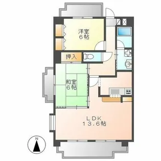 エクセレントみずの【1001号室】の間取り