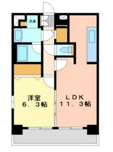 プレサンス名古屋STATIONアブソリュート【13階】の間取り